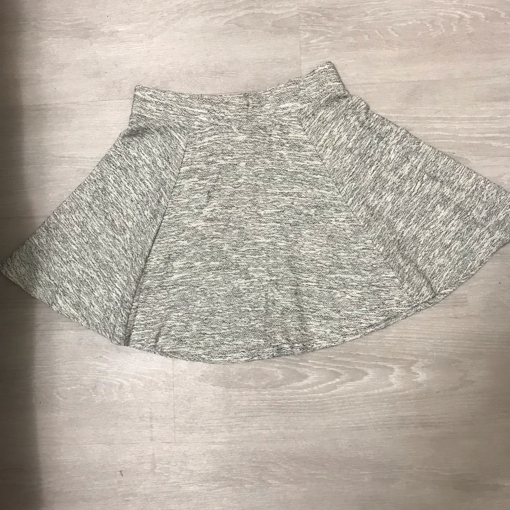 Divided Knit Skater Skirt